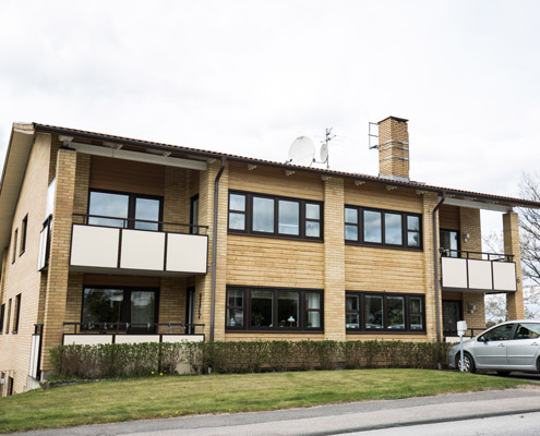 Bygga fastigheter lägenheter Allégatan i Anderstorp